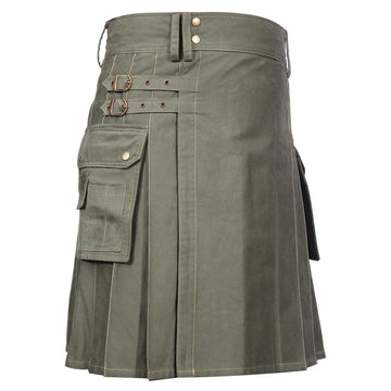Classic Men Utility Kilt Heavy Cotton - biznimart